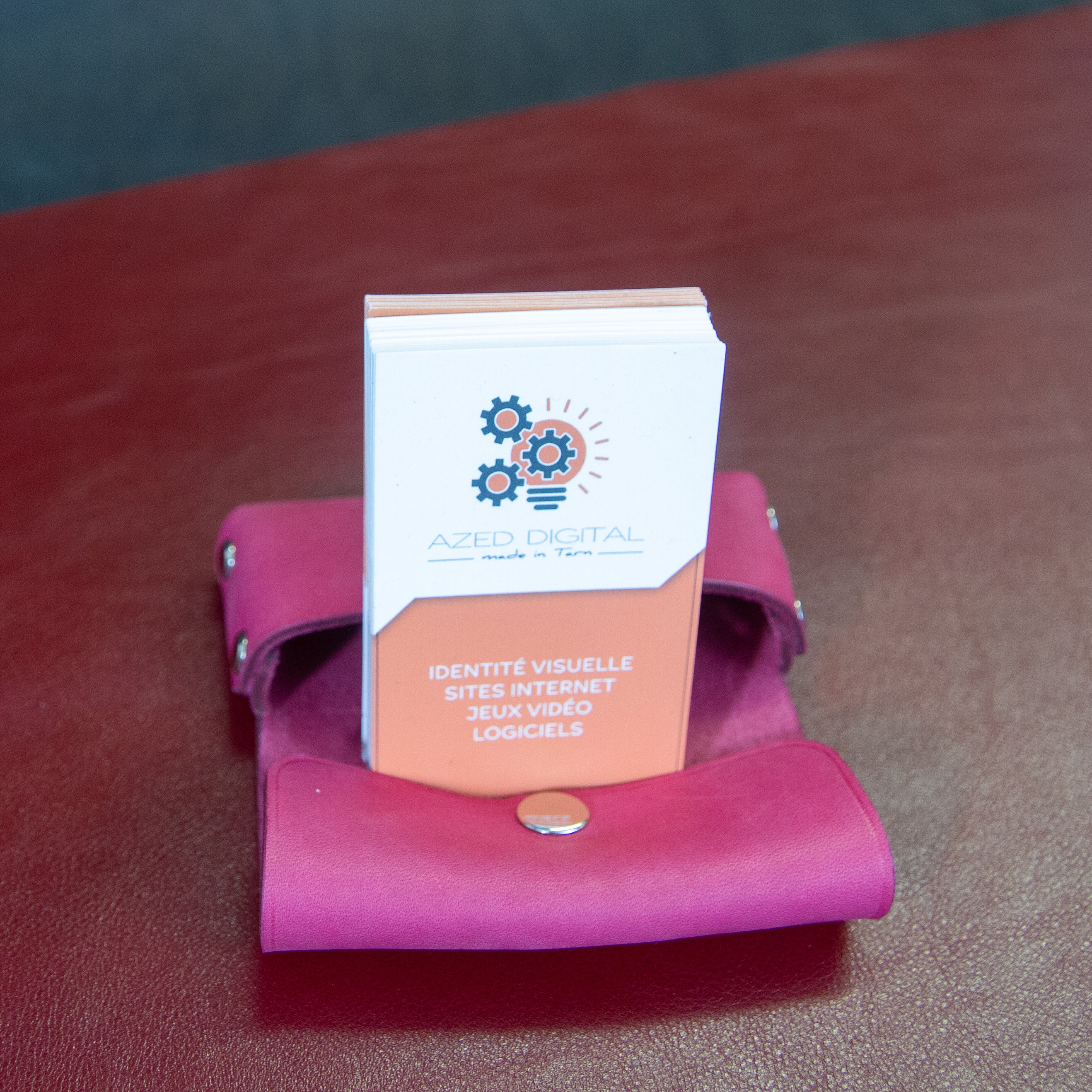 Le Technique - Porte-cartes de visites présentoir