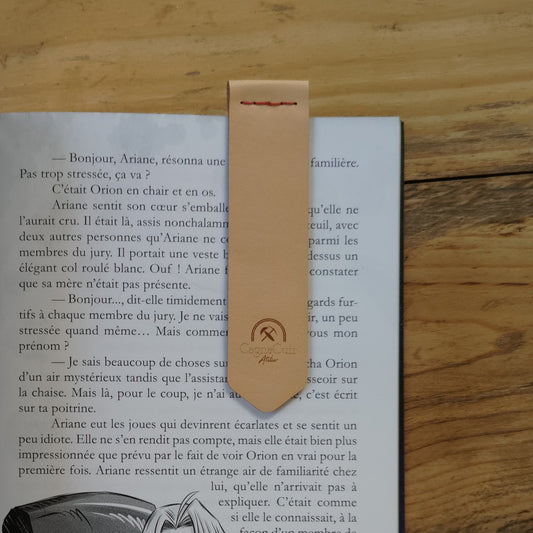 Le Ruban - marque-page en cuir